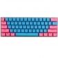 61 Keys Hyper Fuse Pony ANSI PBT Doubleshot Backlit Keycaps Set OEM Profile for MX Mechanical Gaming Keyboard GH60 GK61 RK61/ALT61/Annie/poker